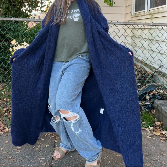 Rossana Orlandi wool coat cape vintage - Picture 5 of 14